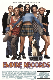 Empire Records (1995) theatrical poster